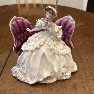 Vintage Florence Ceramics Hand Painted Figurine named Victoria